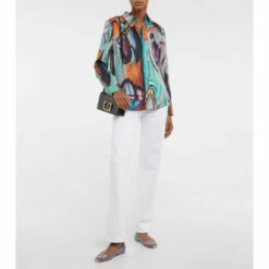 Roger Vivier Trompette Leather Ballerinas