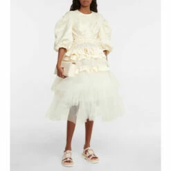 Roger Vivier Viv' Rangers Leather Sandals