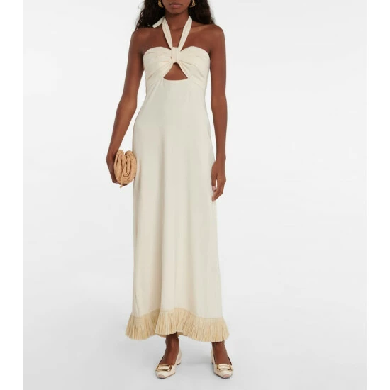 Roger Vivier Viv' Choc Patent Leather Ballet Flats