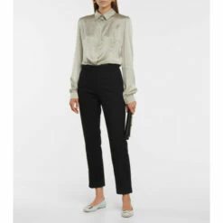 Roger Vivier Trompette Patent Leather Ballet Flats