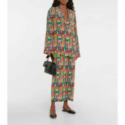 Roger Vivier Trompette Patent Leather Slingback Flats