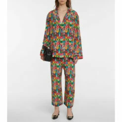 Roger Vivier Viv' Choc Patent Leather Ballet Flats