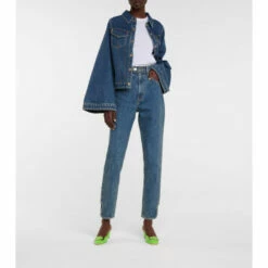 Roger Vivier Belle Vivier 45 Patent Leather Mules