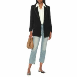 Roger Vivier Trompette D'Orsay Leather Ballet Flats