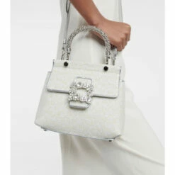 Roger Vivier Viv' Cabas Jewel Mini Tote Bag