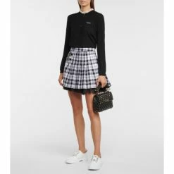 Roger Vivier Walky Viv' Strass Leather Sneakers