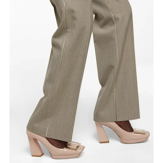 Roger Vivier Viv' Patent Leather Platform Pumps - Image 3