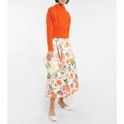 Roger Vivier D'Orsay Leather Ballet Flats