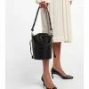 Roger Vivier RV Bucket Leather Shoulder Bag