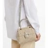 Roger Vivier Viv' Cabas Jewel Mini Canvas Tote