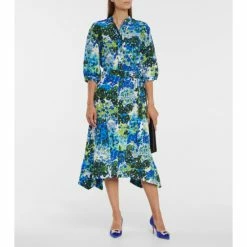 Roger Vivier Flower Strass 65 Satin Pumps