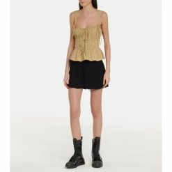 Roger Vivier Viv' Skate Patent Leather Ankle Boots