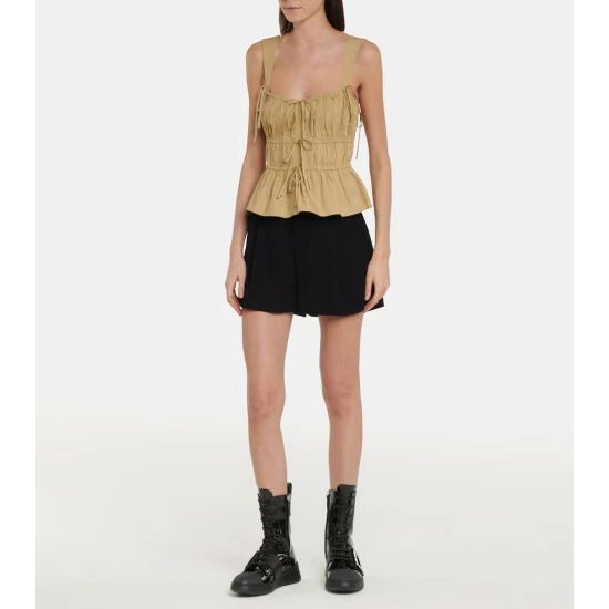 Roger Vivier Viv' Skate Patent Leather Ankle Boots