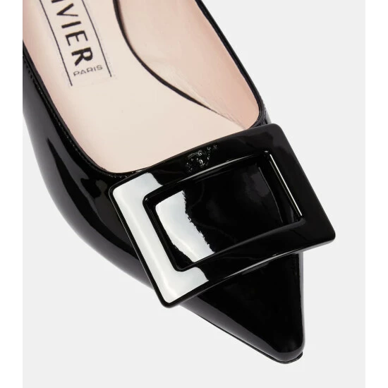 Roger Vivier Gommettine Patent Leather Ballet Flats - Image 5