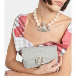 Roger Vivier Jeu De Fille Glitter Shoulder Bag