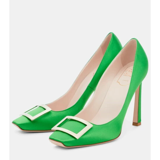Roger Vivier Trompette Satin Pumps - Image 4