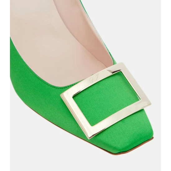Roger Vivier Trompette Satin Pumps - Image 5