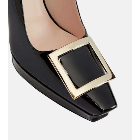 Roger Vivier Belle Vivier Patent Leather Platform Pumps - Image 5