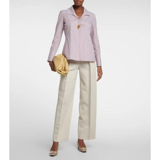 Roger Vivier Belle Vivier 45 Leather Pumps