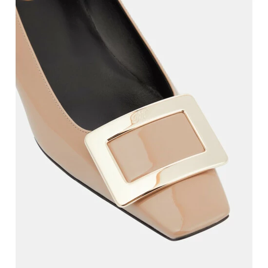 Roger Vivier Belle Vivier 45 Leather Pumps - Image 5