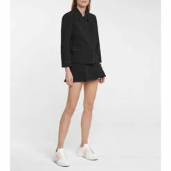 Roger Vivier Viv' Skate Leather Sneakers