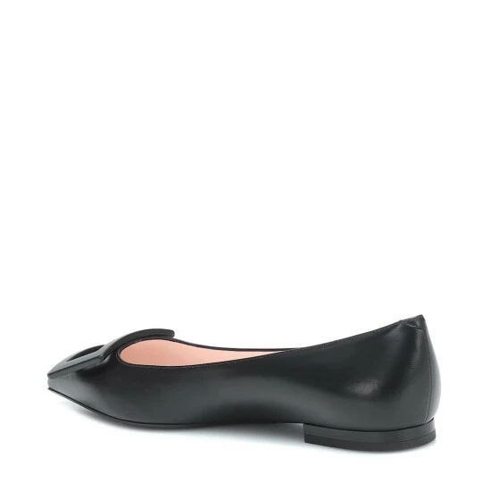 Roger Vivier Gommettine Ball Leather Ballet Flats - Image 2