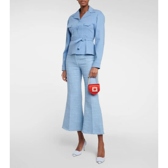 Roger Vivier Viv‘ In The City Leather Pumps