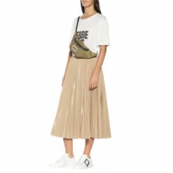 Roger Vivier Viv Skate Leather Sneakers