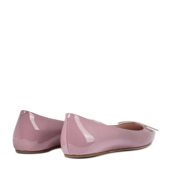 Roger Vivier Trompette Patent Leather Ballet Flats - Image 2