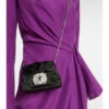 Roger Vivier Bouquet Embellished Satin Shoulder Bag