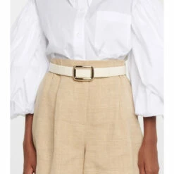 Roger Vivier Viv' Choc Leather Belt