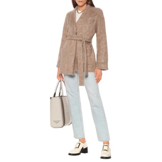 Roger Vivier Viv' Rangers Leather Loafer Pumps