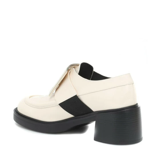 Roger Vivier Viv' Rangers Leather Loafer Pumps - Image 2