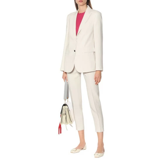 Roger Vivier Trompette D'Orsay Leather Ballet Flats