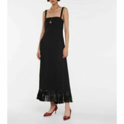 Roger Vivier Flower Strass 65 Satin Pumps