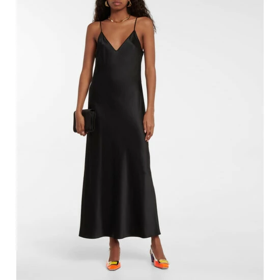 Roger Vivier Belle Vivier 45 Patent Leather Slingback Pumps