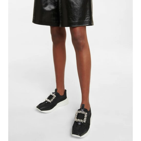 Roger Vivier Viv‘ Embellished Sneakers - Image 3